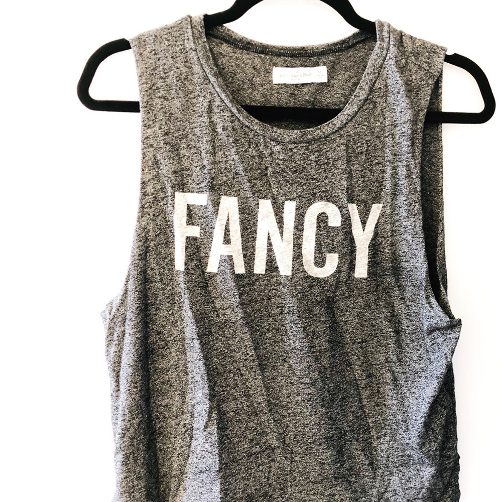 Abercrombie & Fitch “Fancy” Graphic Muscle Tank